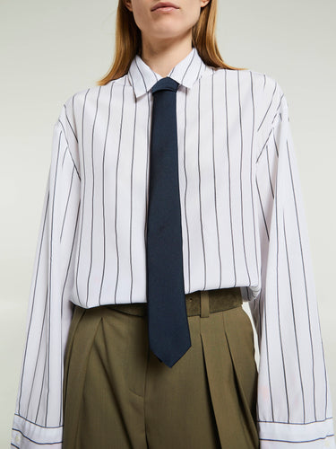The Frankie Shop - Lene Tie in Navy