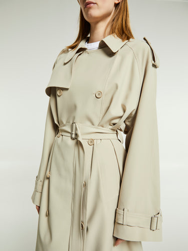 The Frankie Shop - Veyron Trench Coat in Cement