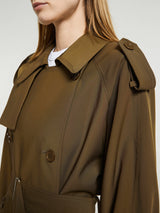 The Frankie Shop - Veyron Trench Coat in Khaki