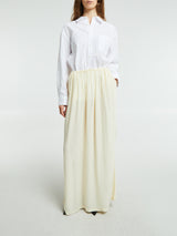 The Frankie Shop - Aeson Maxi Skirt in Pale Yellow