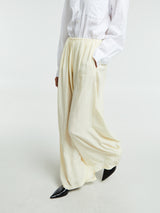 The Frankie Shop - Aeson Maxi Skirt in Pale Yellow