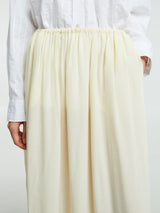 The Frankie Shop - Aeson Maxi Skirt in Pale Yellow