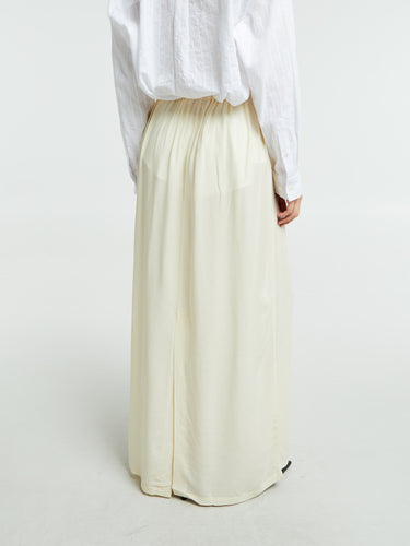 The Frankie Shop - Aeson Maxi Skirt in Pale Yellow