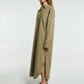 The Frankie Shop - Helena Shirt Dress in Khaki