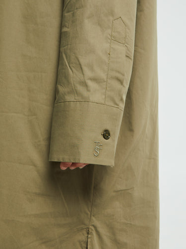 The Frankie Shop - Helena Shirt Dress in Khaki