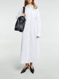 The Frankie Shop - Helena Shirt Dress in White