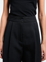 The Frankie Shop - Doyer Pleated Trousers in Black