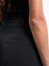 The Frankie Shop - Doyer Pleated Trousers in Black
