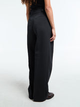 The Frankie Shop - Doyer Pleated Trousers in Black
