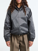 The Frankie Shop - Baxter Lustrous Track Jacket in Grey