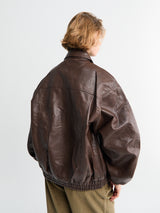 The Frankie Shop - Prescott Faux Leather Jacket in Brown