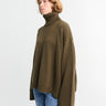 The Frankie Shop - Rhea Trapeze Turtleneck in Olive