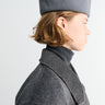 The Frankie Shop - Noxley Pillbox Hat in Grey