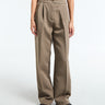 The Frankie Shop - Doyer Pleated Trousers in Moss Green
