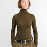 The Frankie Shop - Utica Thin Turtleneck Sweater in Olive