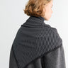 The Frankie Shop - Marais Striped Scarf in Black and White