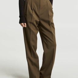 The Frankie Shop - Bea Suit Pants in Chocolate