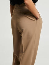 The Frankie Shop - Bea Suit Pants in Latte