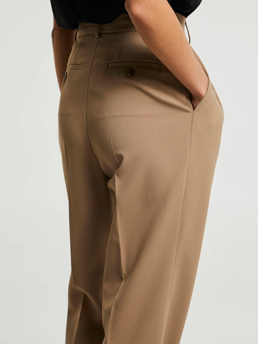 The Frankie Shop - Bea Suit Pants in Latte