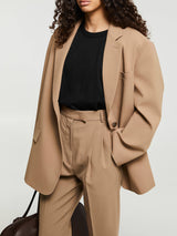 The Frankie Shop - Bea Blazer in Latte