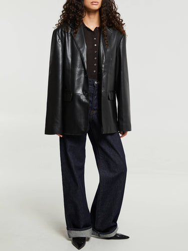The Frankie Shop - Olympia Blazer in Black