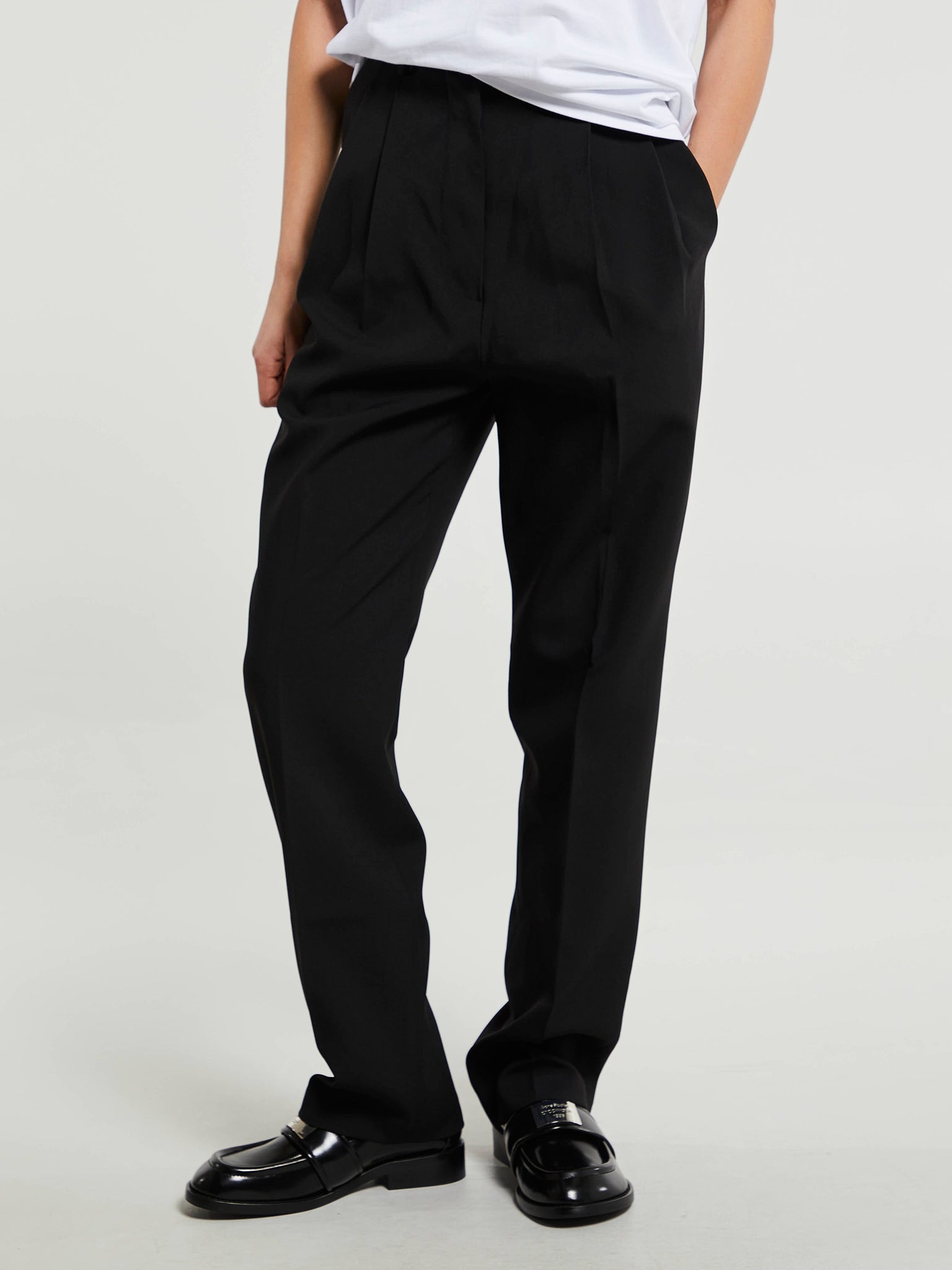 The Frankie Shop - Bea Suit Pants in Black