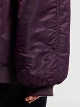 The Frankie Shop - Astra Bomber Jacket in Royal Purple