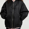 The Frankie Shop - Astra Bomber Jacket in Black