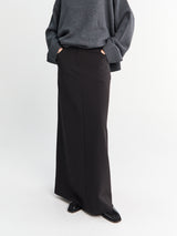 The Frankie Shop - Malvo Long Pencil Skirt in Black