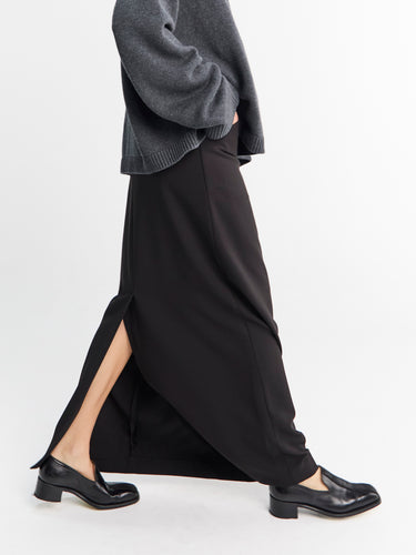 The Frankie Shop - Malvo Long Pencil Skirt in Black