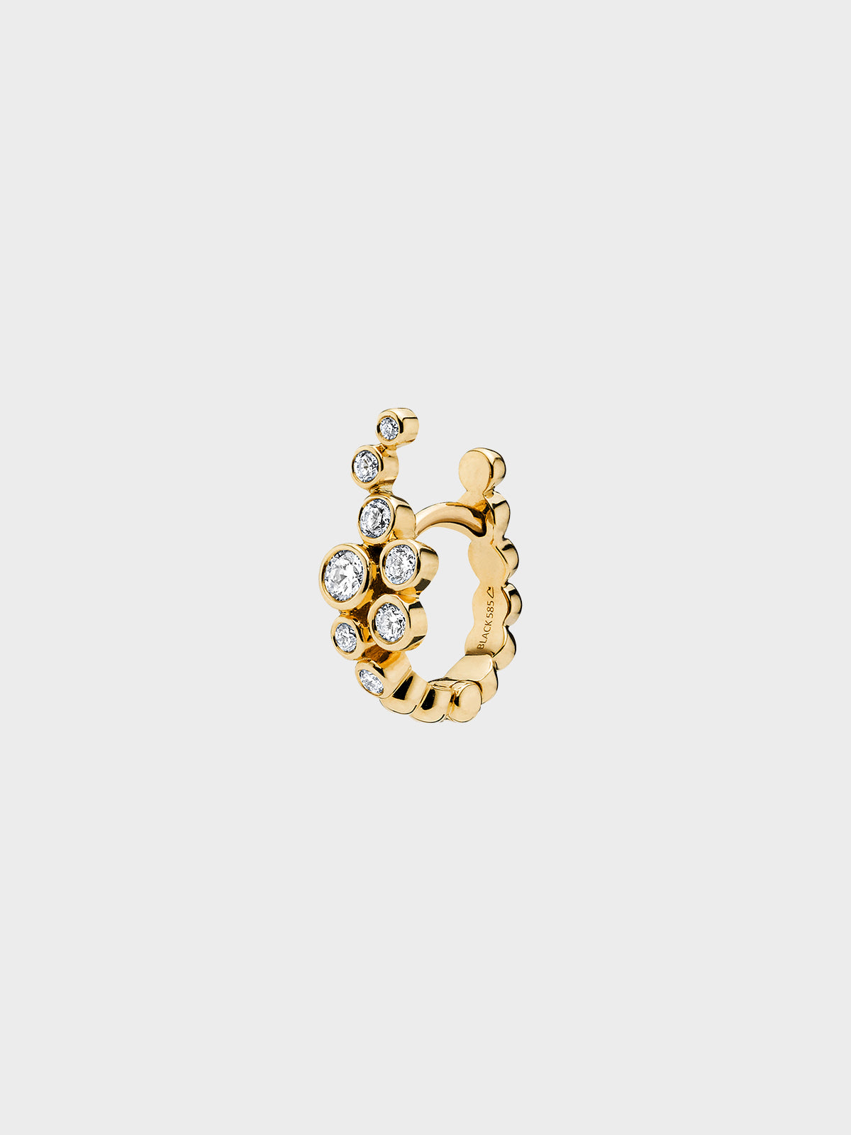 Maria Black - Garbo Huggie Earring in 14K Yellow Gold