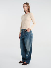 Gimaguas - Maura Top in Beige