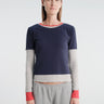 Gimaguas - Triple Tee in Grey Navy