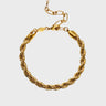 Anni Lu - Golden Rope Bracelet in Gold