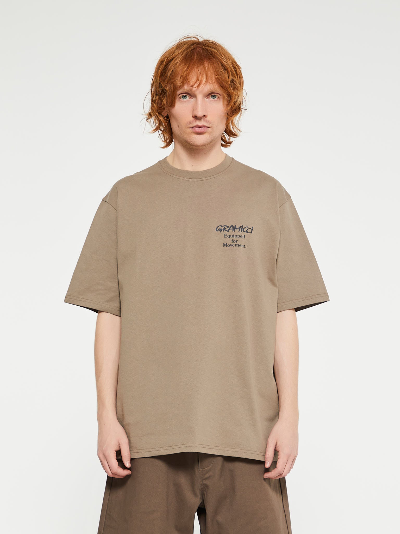Gramicci - Equipped T-Shirt in Brown