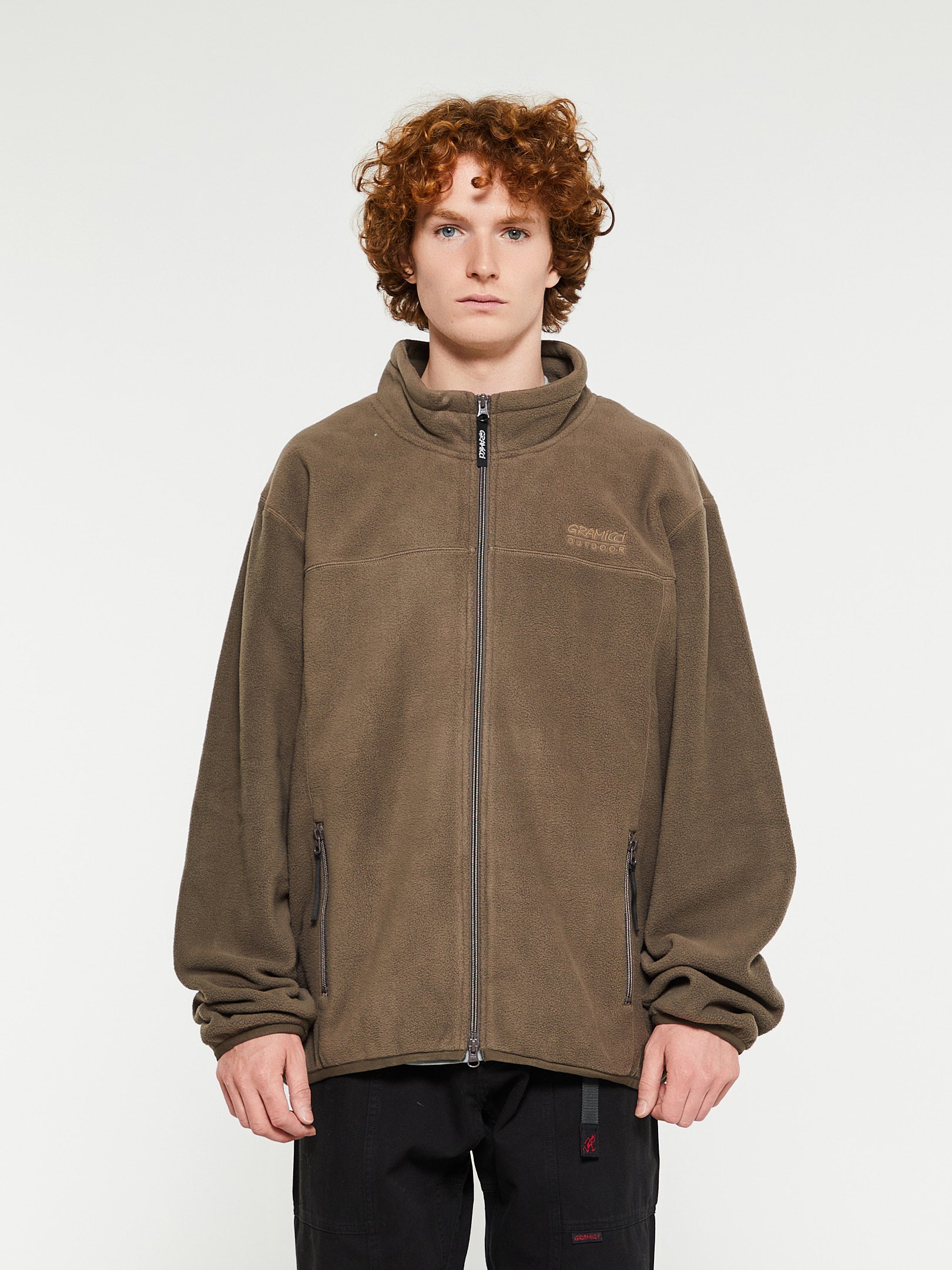 Gramicci - Thermal Fleece Jacket in Taupe