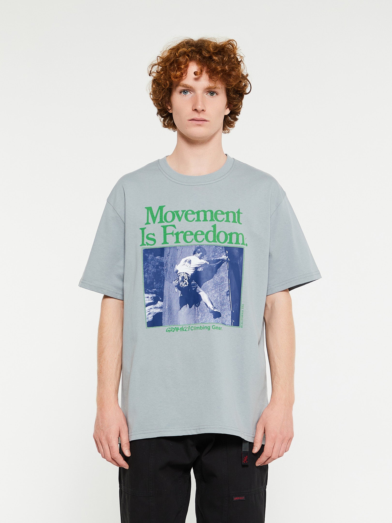 Gramicci - Movement T-Shirt in Slate