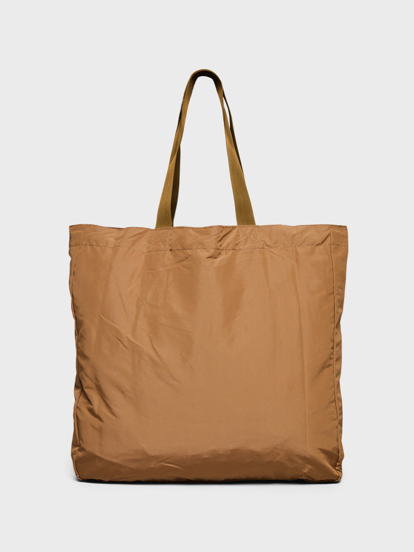 Shell Tote Bag in Tan