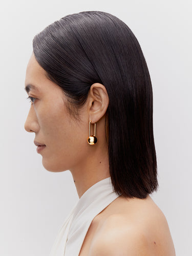 Maria Black - Grosse Schlesi Earring with Gold Plating