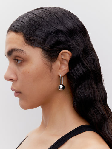 Maria Black - Grosse Schlesi Earring in Silver