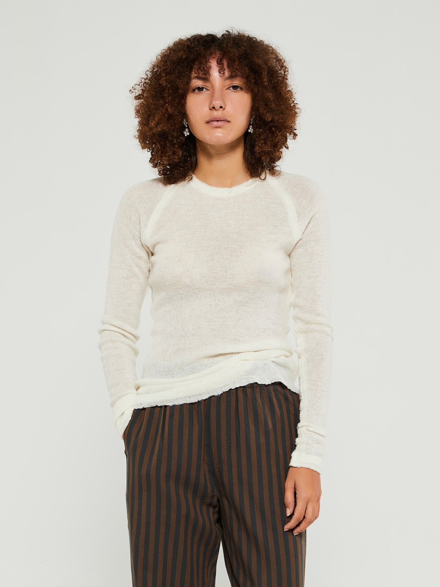 Gudrun & Gudrun - Barba Top in Off-White