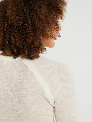 Gudrun & Gudrun - Barba Top in Off-White