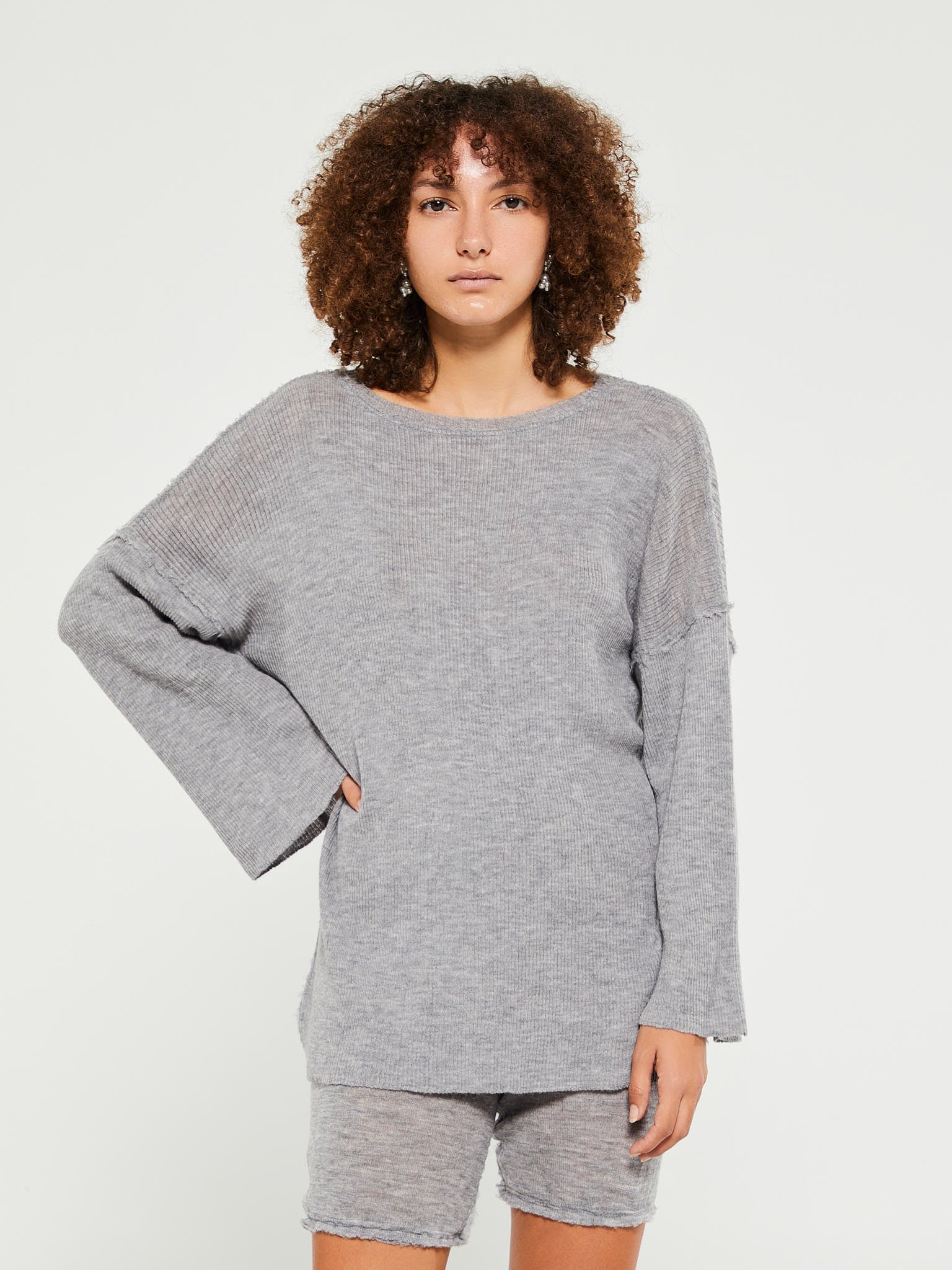 Gudrun & Gudrun - Billa Oversized Sweater in Grey