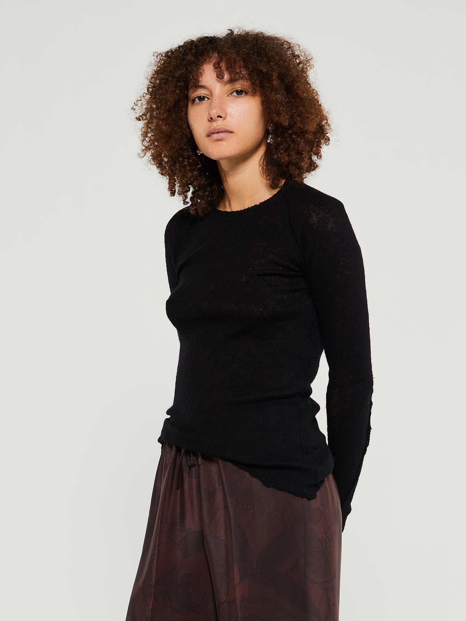 Gudrun & Gudrun - Barba Top in Black