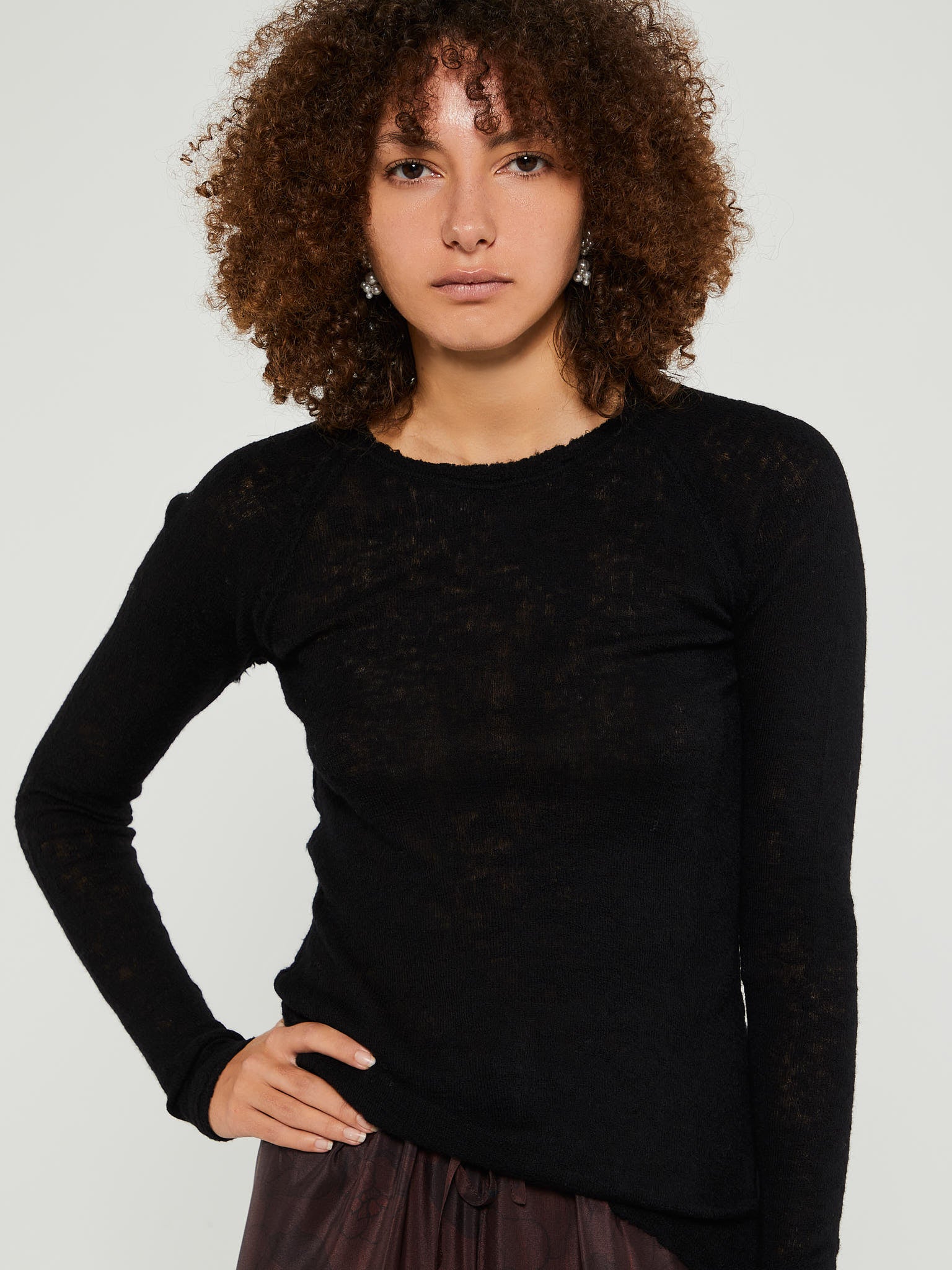 Gudrun & Gudrun - Barba Top in Black