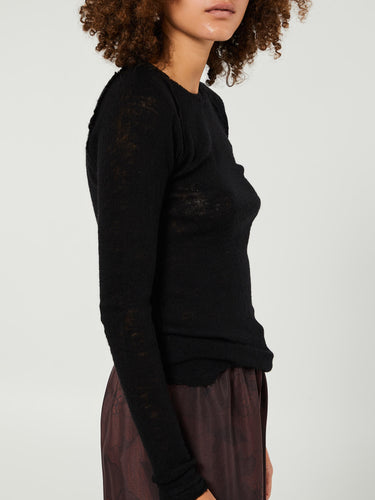 Gudrun & Gudrun - Barba Top in Black