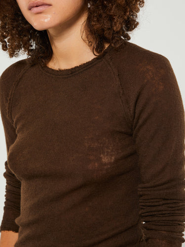 Gudrun & Gudrun - Barba Top in Chocolate