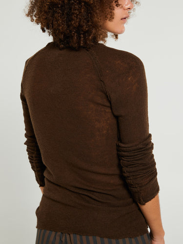 Gudrun & Gudrun - Barba Top in Chocolate