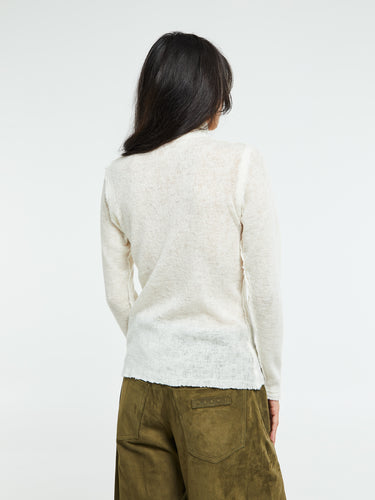 Gudrun & Gudrun - Bjørk Top in Off-White