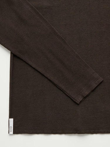 Aiayu - Gentle Long Sleeve in Dark Brown